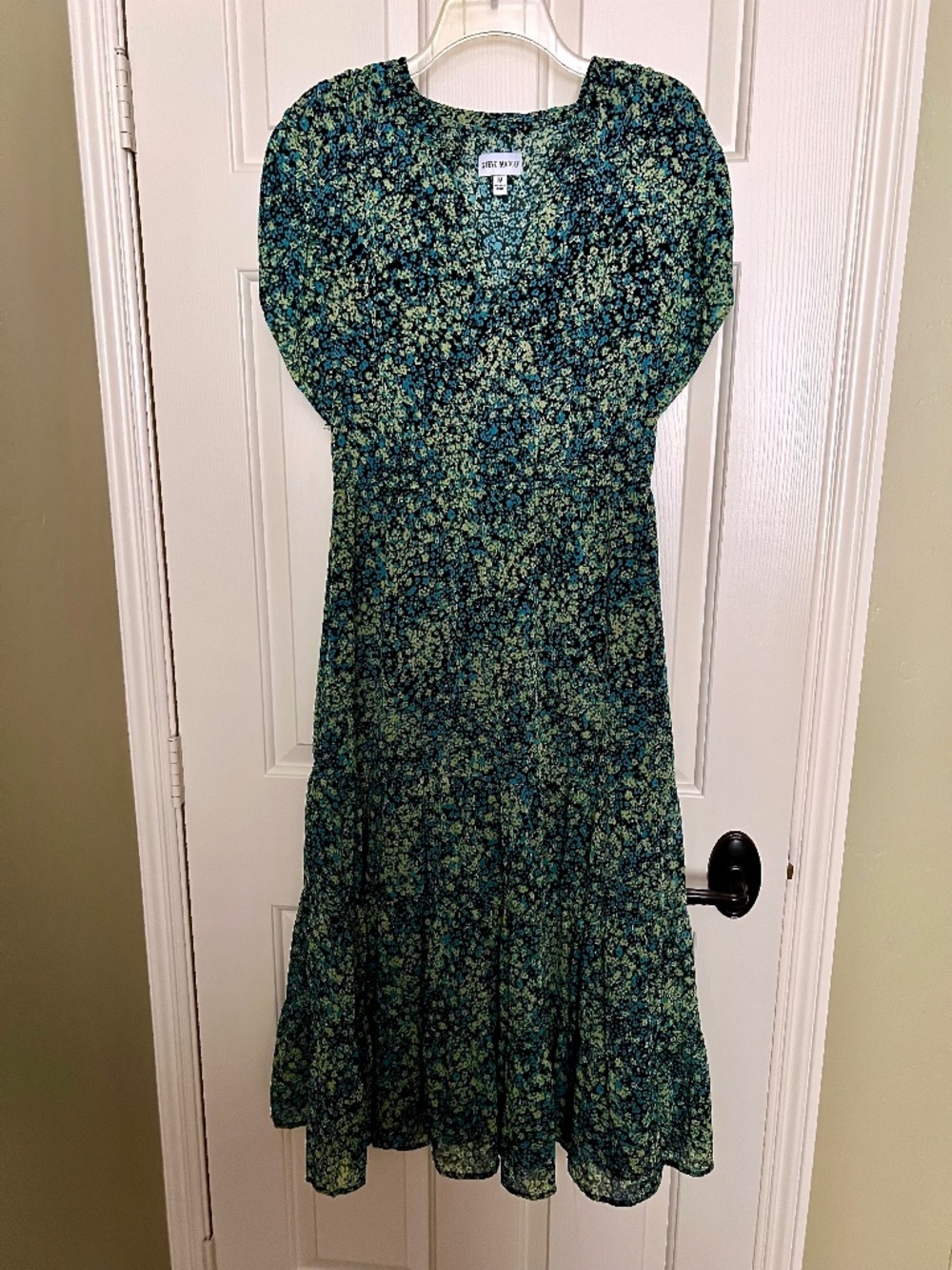 Steve Madden Tiered Midi Dress - size M